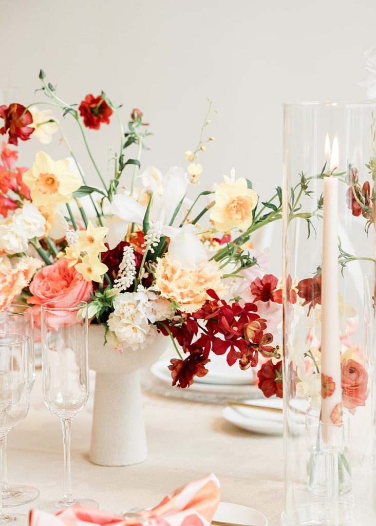 Franklin on Penn Wedding Styled Shoot Inspire by Colorful Florals | Burgh Brides | BridgePerspective