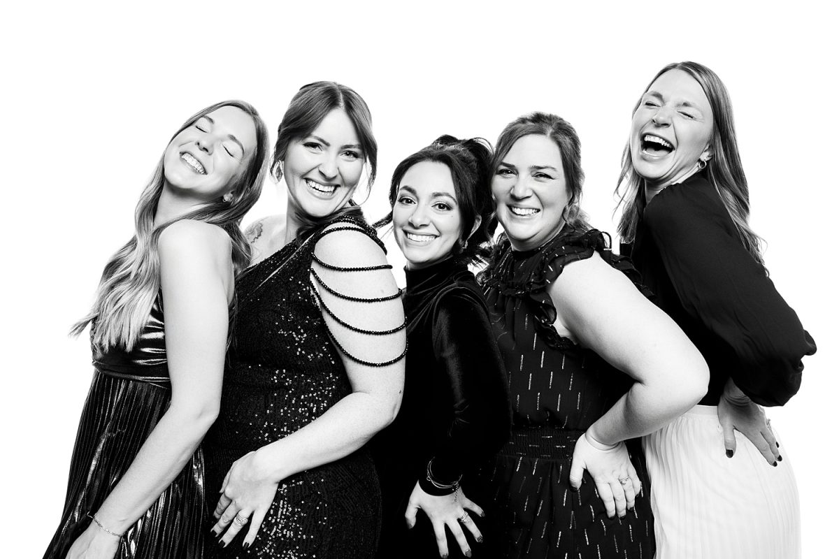 Black & White Portrait Co. | Pittsburgh Wedding Photo Booth | Burgh Brides