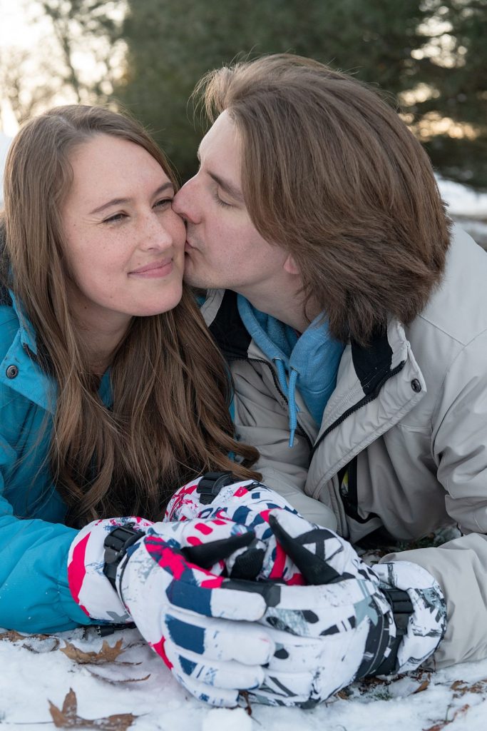 Snowboard-Inspired Engagement Shoot in Oglebay Park | Burgh Brides | Karissa Nicole Photography