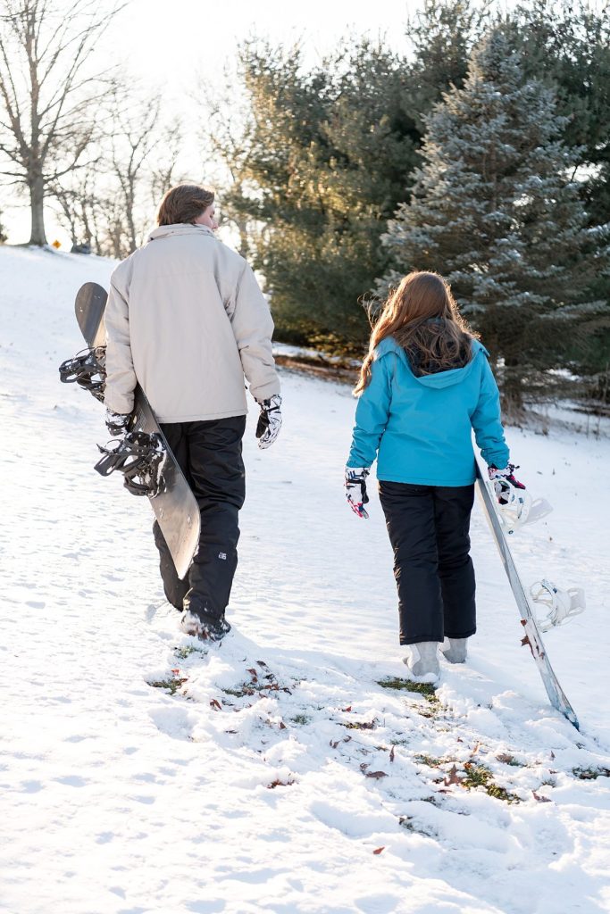Snowboard-Inspired Engagement Shoot in Oglebay Park | Burgh Brides | Karissa Nicole Photography