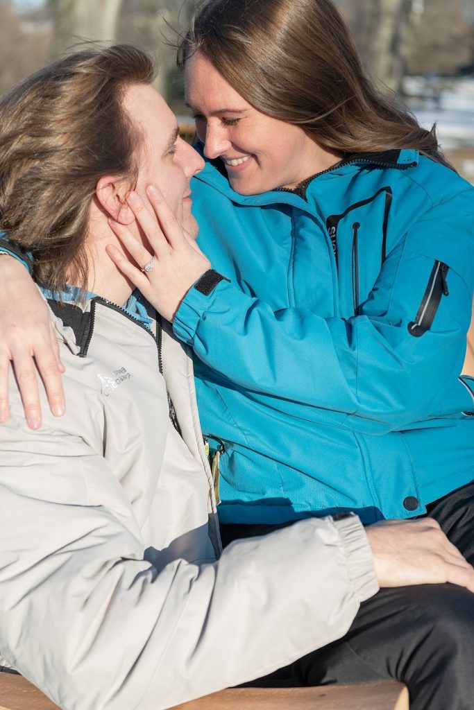 Snowboard-Inspired Engagement Shoot in Oglebay Park | Burgh Brides | Karissa Nicole Photography