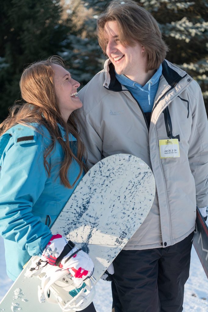Snowboard-Inspired Engagement Shoot in Oglebay Park | Burgh Brides | Karissa Nicole Photography
