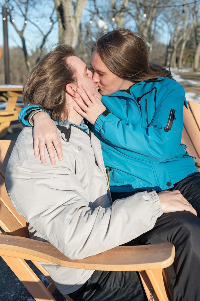 Snowboard-Inspired Engagement Shoot in Oglebay Park | Burgh Brides | Karissa Nicole Photography