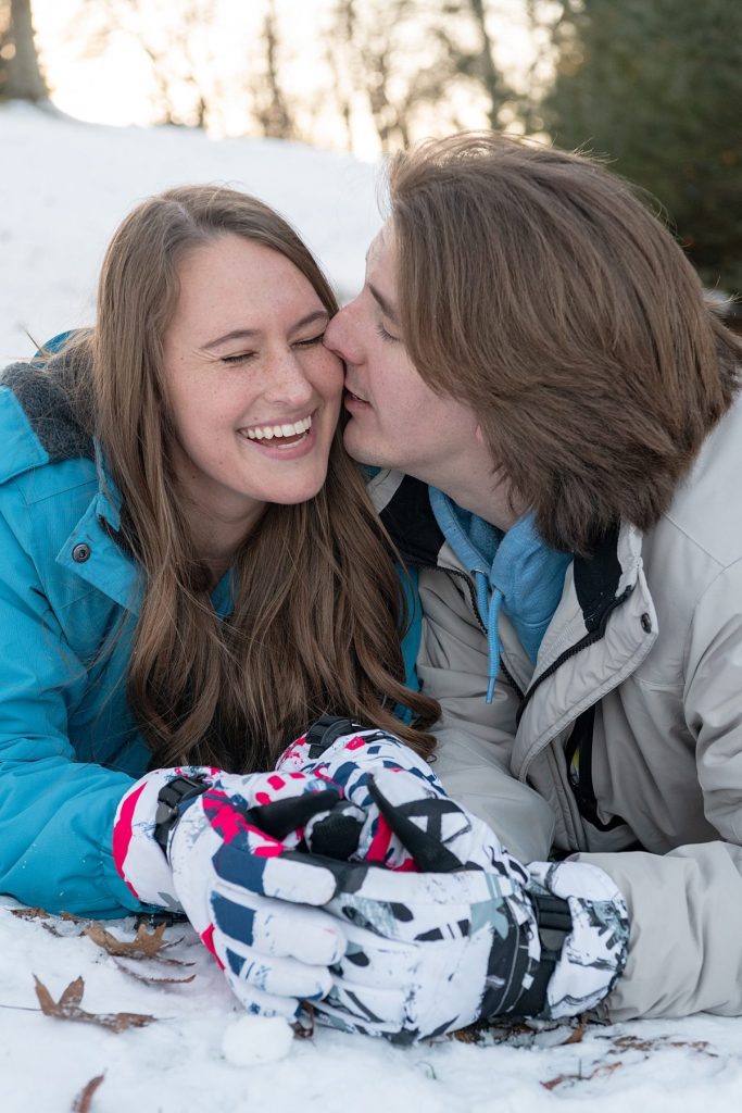 Snowboard-Inspired Engagement Shoot in Oglebay Park | Burgh Brides | Karissa Nicole Photography