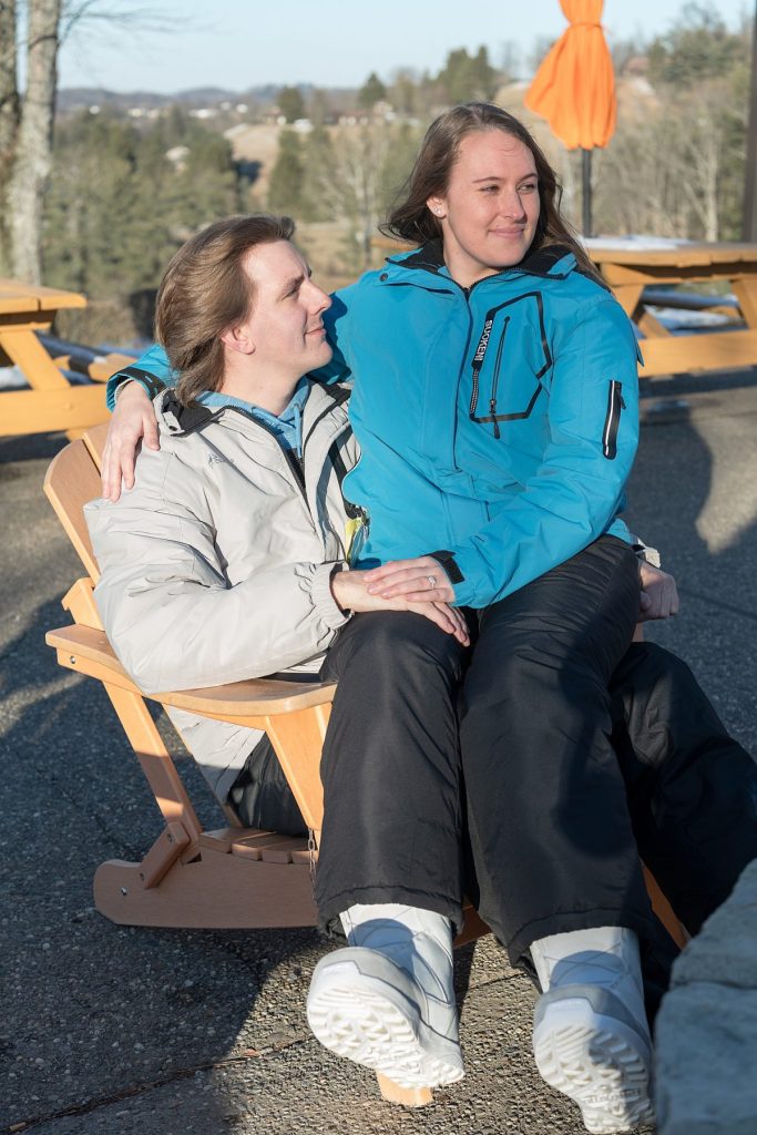 Snowboard-Inspired Engagement Shoot in Oglebay Park | Burgh Brides | Karissa Nicole Photography