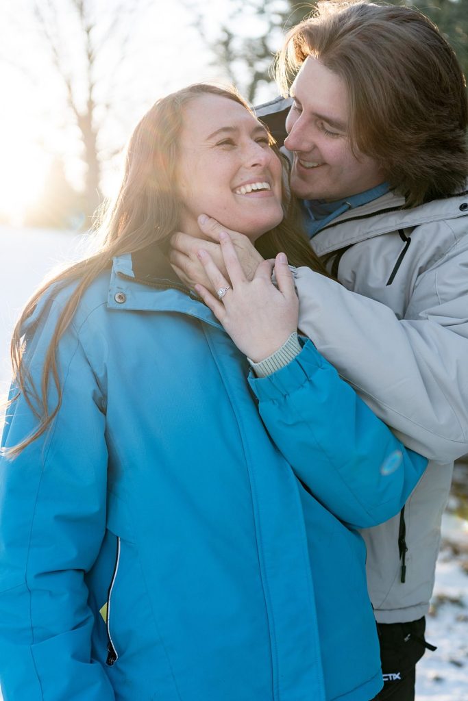Snowboard-Inspired Engagement Shoot in Oglebay Park | Burgh Brides | Karissa Nicole Photography