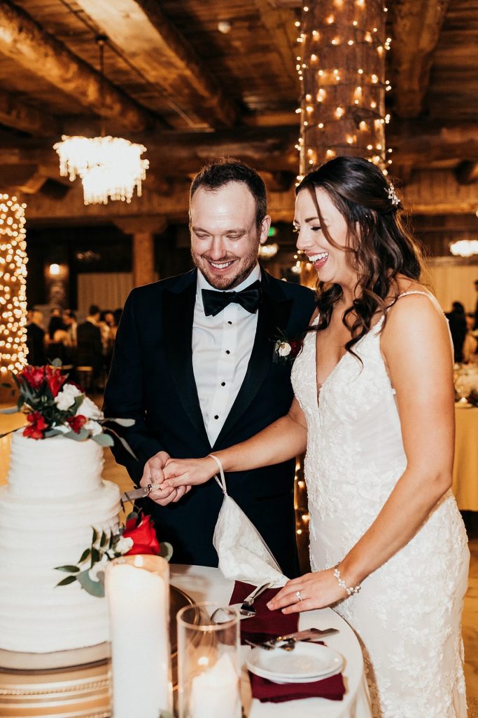 Snowy But Warm Seven Springs Wedding | Burgh Brides | Alyssa Vanston Photography