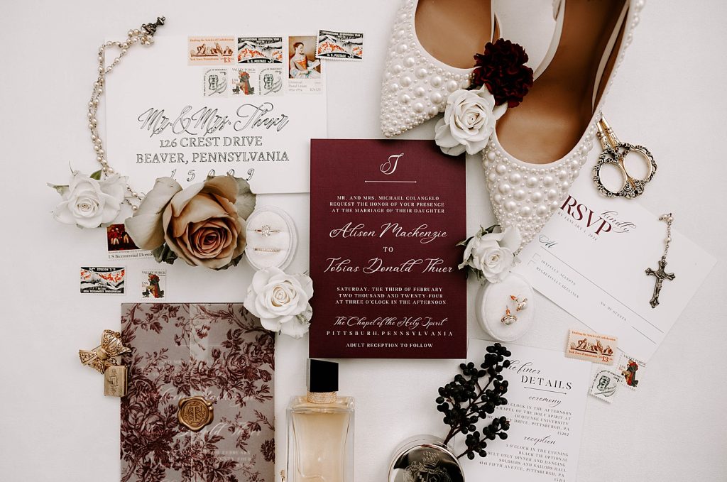 Vintage Inspired Winter Wedding at Soldiers & Sailors | Burgh Brides | Rachel Wehan Photography
