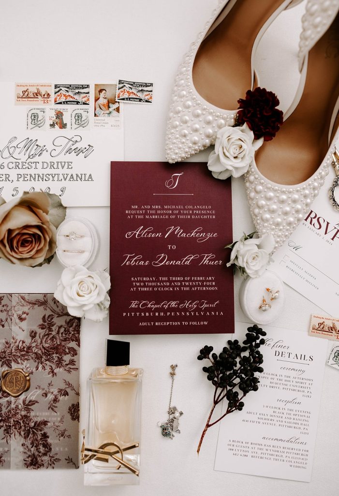 Vintage Inspired Winter Wedding at Soldiers & Sailors | Burgh Brides | Rachel Wehan Photography