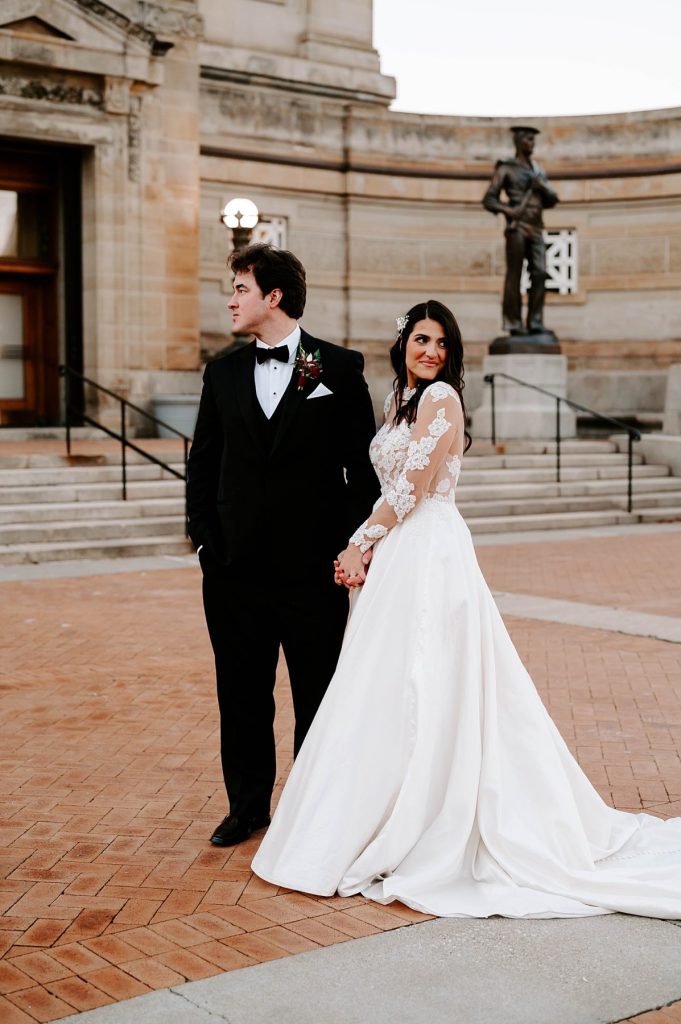 Vintage Inspired Winter Wedding at Soldiers & Sailors | Burgh Brides | Rachel Wehan Photography