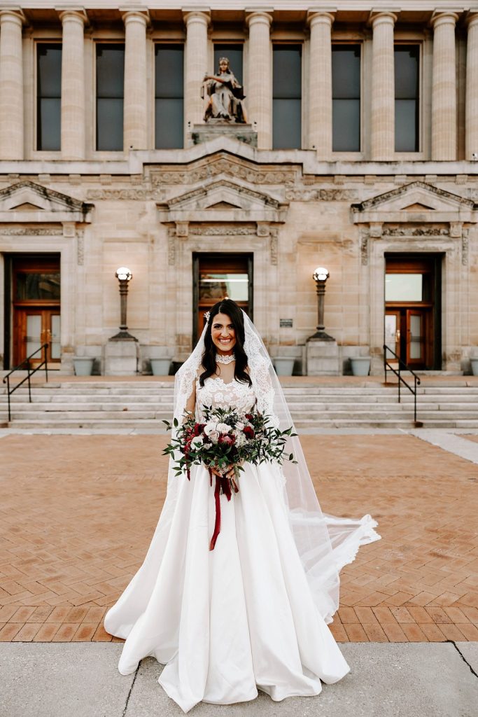 Vintage Inspired Winter Wedding at Soldiers & Sailors | Burgh Brides | Rachel Wehan Photography
