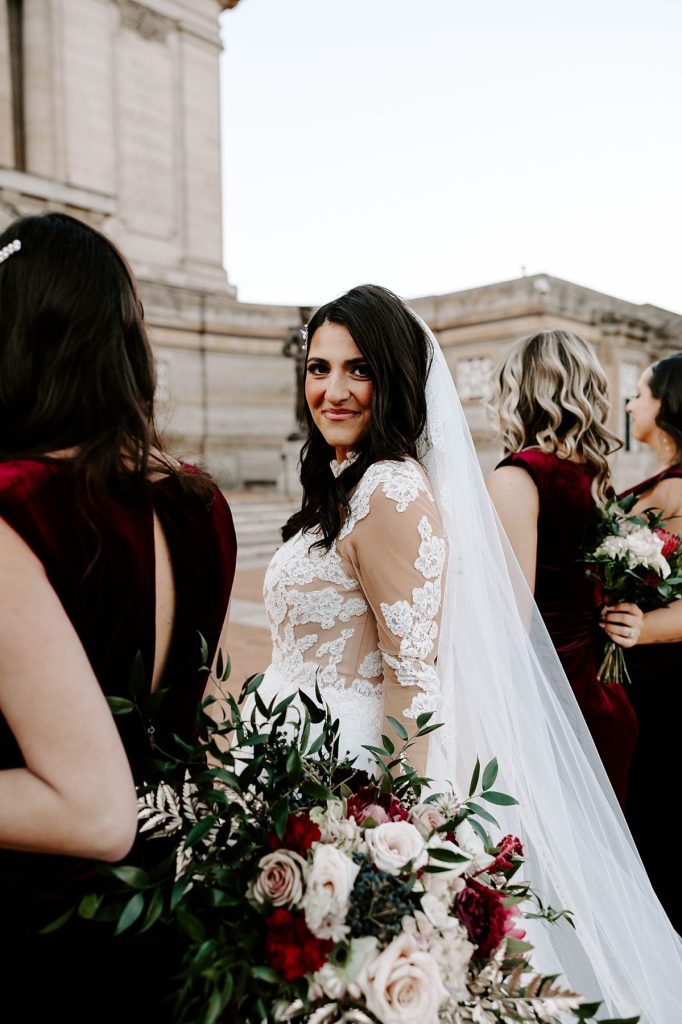 Vintage Inspired Winter Wedding at Soldiers & Sailors | Burgh Brides | Rachel Wehan Photography