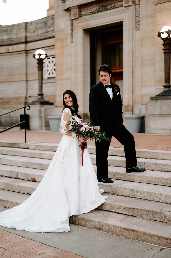 Vintage Inspired Winter Wedding at Soldiers & Sailors | Burgh Brides | Rachel Wehan Photography