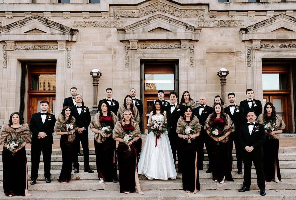 Vintage Inspired Winter Wedding at Soldiers & Sailors | Burgh Brides | Rachel Wehan Photography