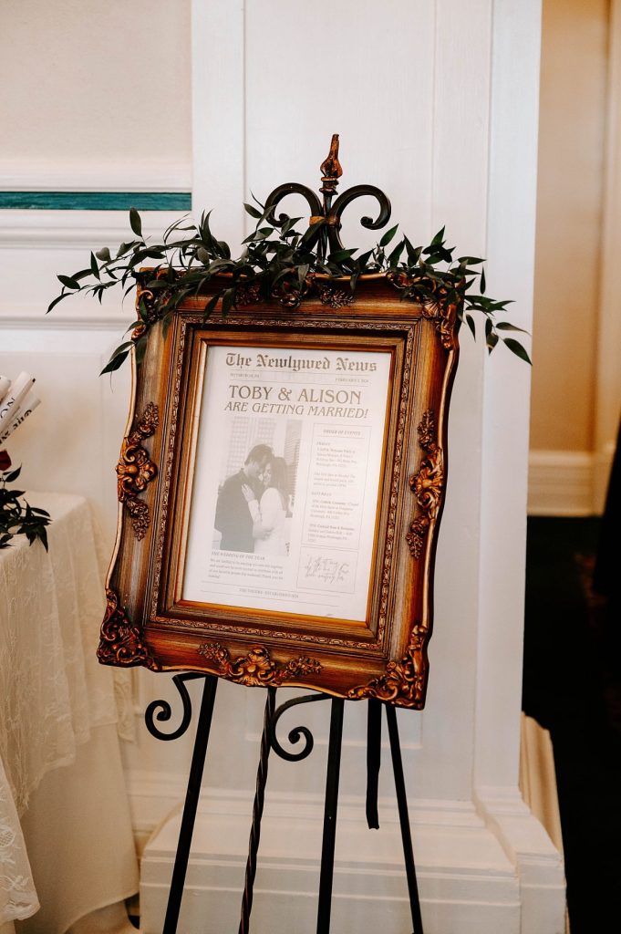 Vintage Inspired Winter Wedding at Soldiers & Sailors | Burgh Brides | Rachel Wehan Photography