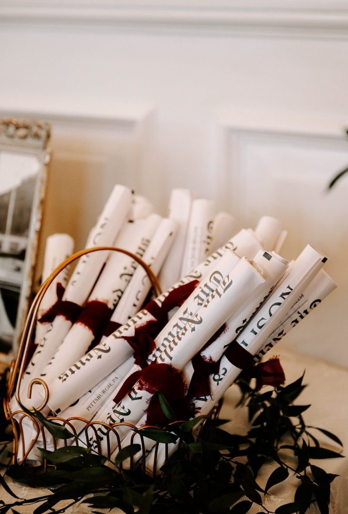 Vintage Inspired Winter Wedding at Soldiers & Sailors | Burgh Brides | Rachel Wehan Photography