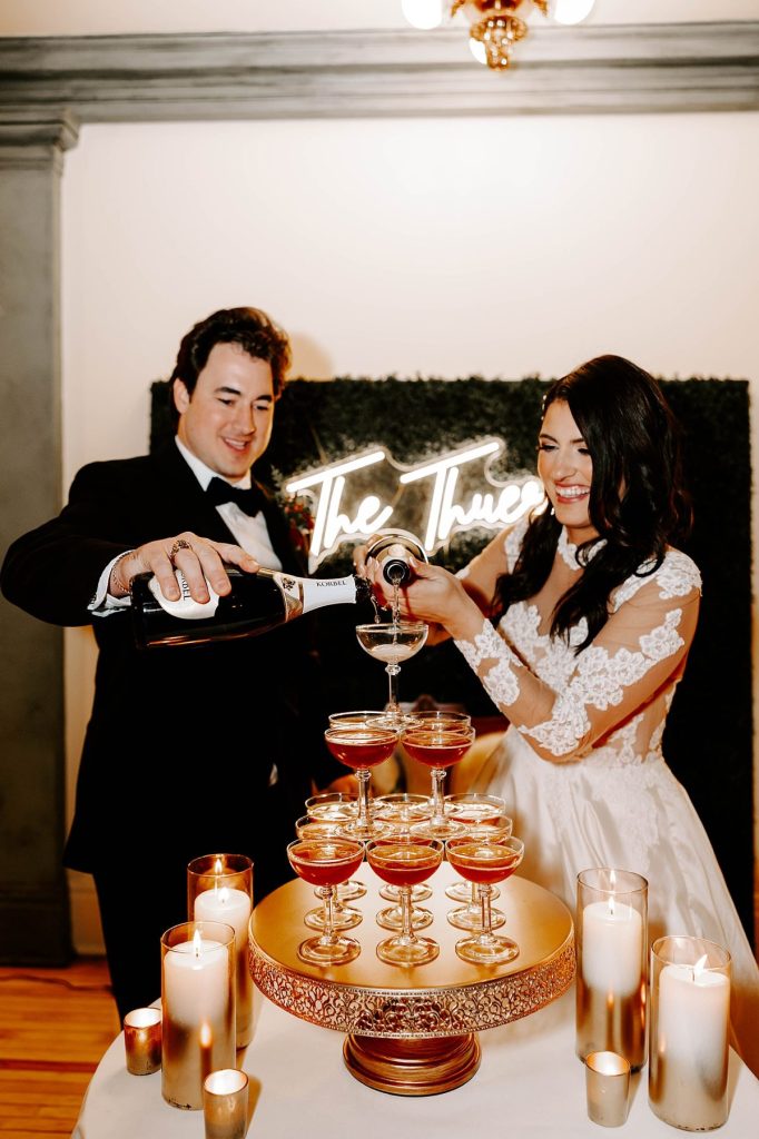 Vintage Inspired Winter Wedding at Soldiers & Sailors | Burgh Brides | Rachel Wehan Photography