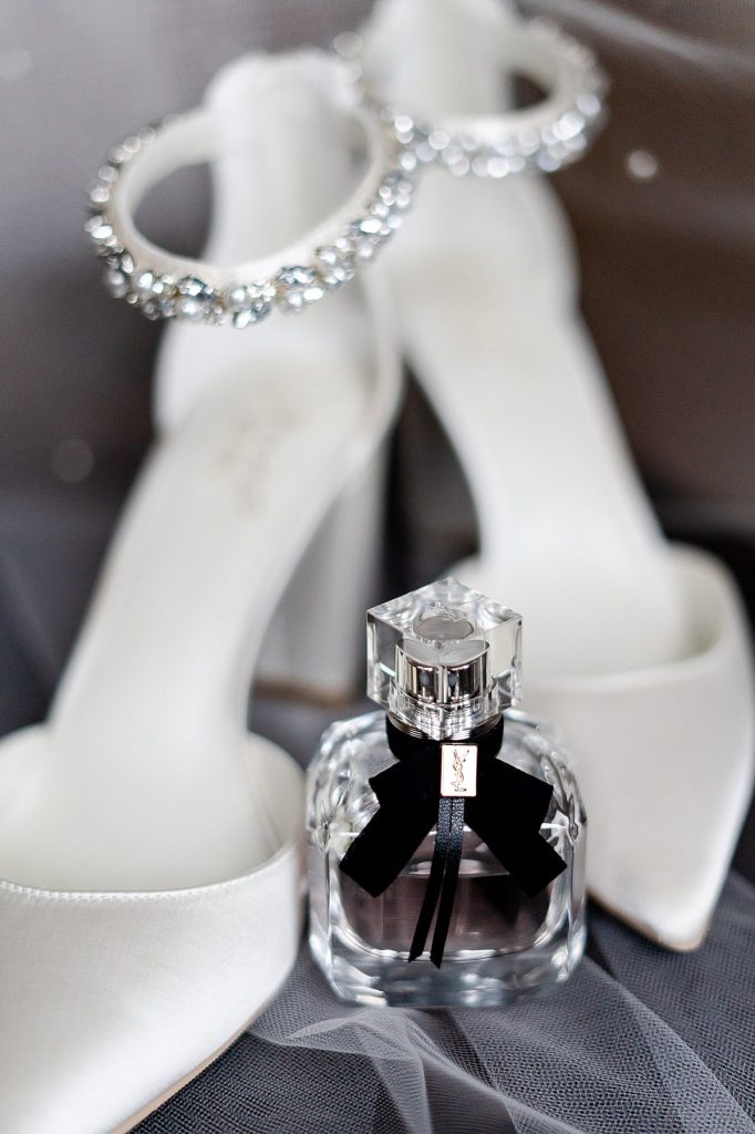 Black & White Wedding at The Priory with Colorful Florals | Burgh Brides | Christina Montemurro Photography