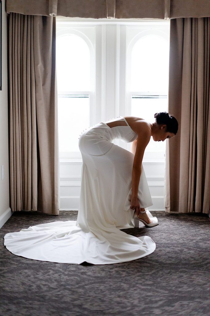 Black & White Wedding at The Priory with Colorful Florals | Burgh Brides | Christina Montemurro Photography