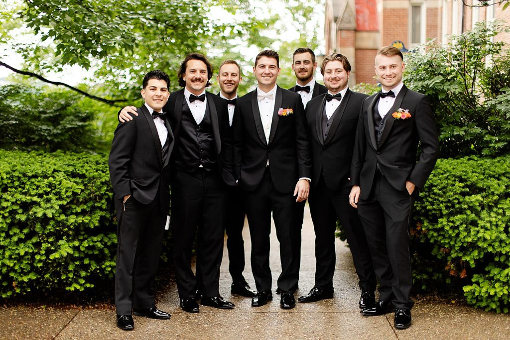 Black & White Wedding at The Priory with Colorful Florals | Burgh Brides | Christina Montemurro Photography
