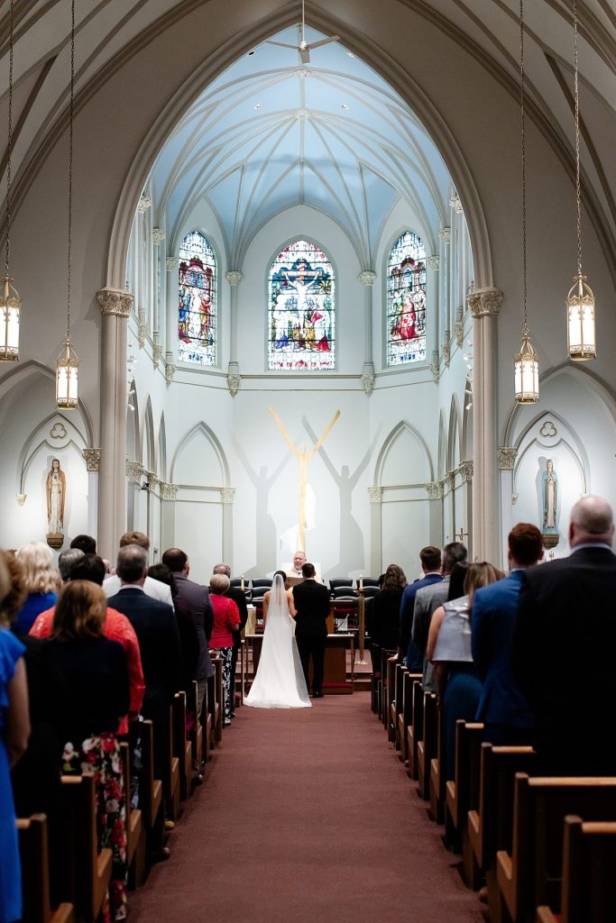 Black & White Wedding at The Priory with Colorful Florals | Burgh Brides | Christina Montemurro Photography