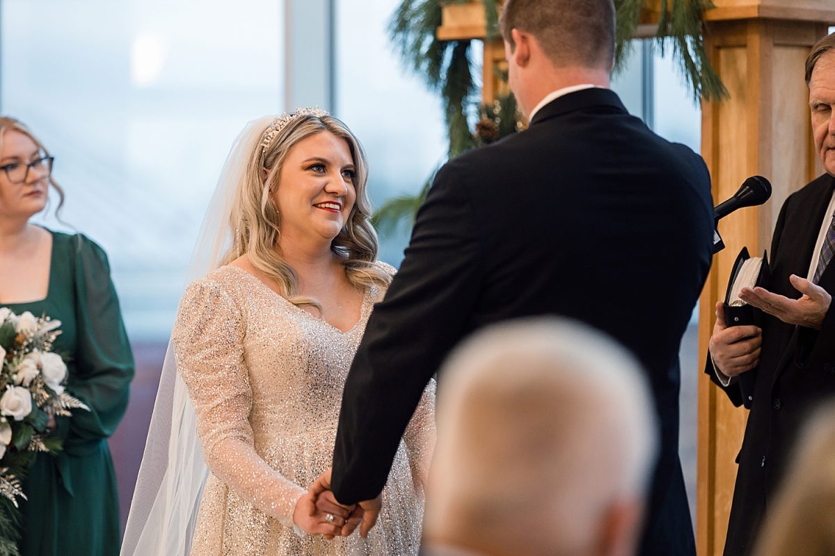 Sparkling & Heartfelt Winter Wedding At The Fez | Burgh Brides | Kristen Wynn Photography