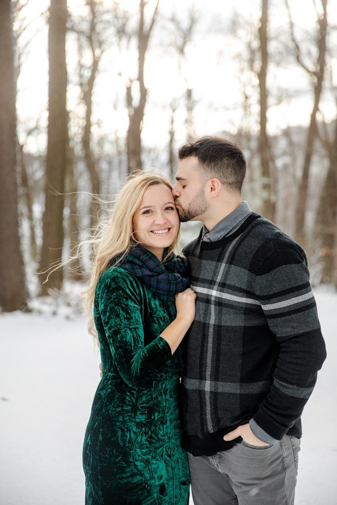 Snowy Winter Engagement Shoot At Seven Springs | Burgh Brides | Kayla Bri Photography
