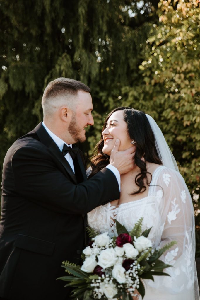 Modern Light-Filled Greenhouse Wedding At The Atrium | Burgh Brides | Iris Marie Photography