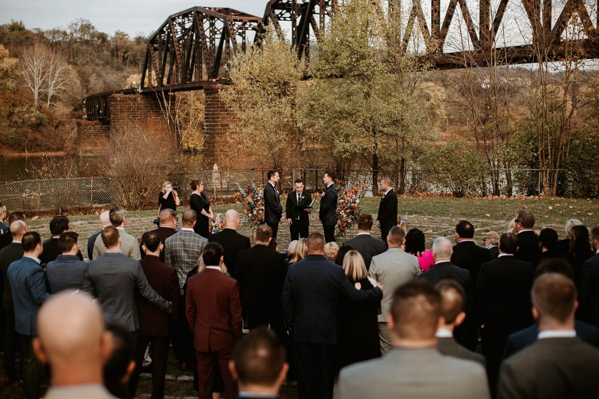 Wedding at The Pump House Where Earthy Meets Industrial | Burgh Brides | Kayla Lynn Photos
