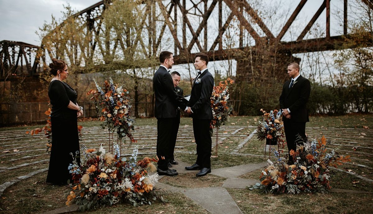 Wedding at The Pump House Where Earthy Meets Industrial | Burgh Brides | Kayla Lynn Photos