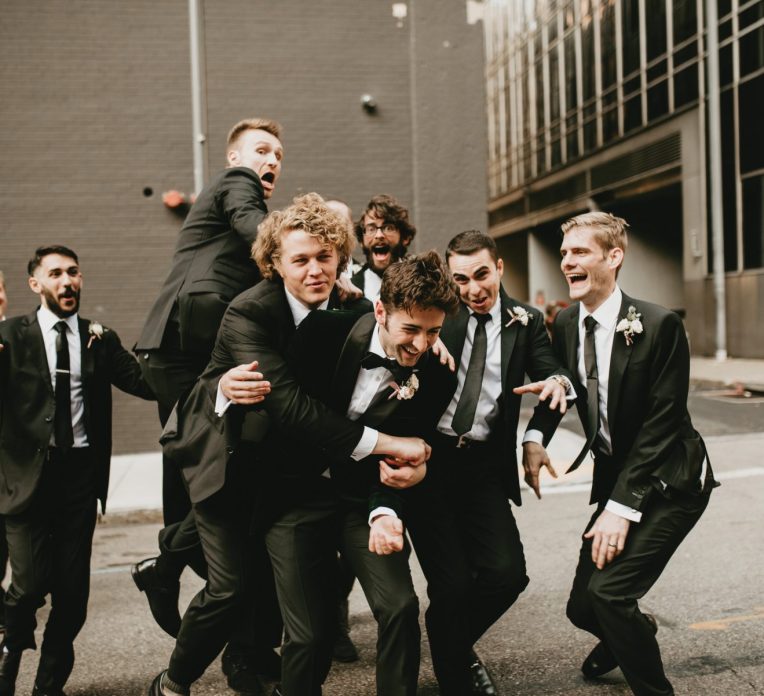 Modern Menswear Wedding Style Tips from the Experts at Surmesur | Burgh Brides