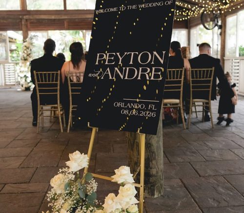 Newly Weds Design | Pittsburgh Wedding Sign Rental | Burgh Brides