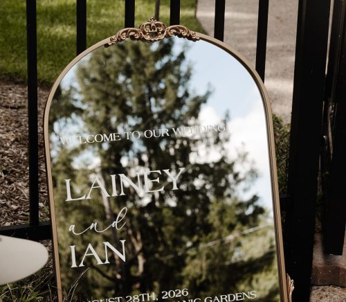 Newly Weds Design | Pittsburgh Wedding Sign Rental | Burgh Brides