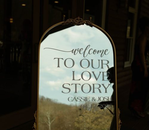 Newly Weds Design | Pittsburgh Wedding Sign Rental | Burgh Brides