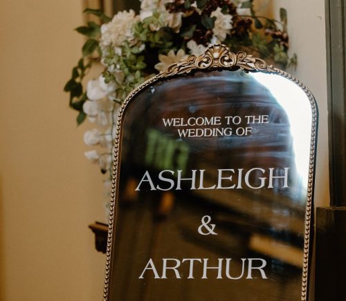 Newly Weds Design | Pittsburgh Wedding Sign Rental | Burgh Brides