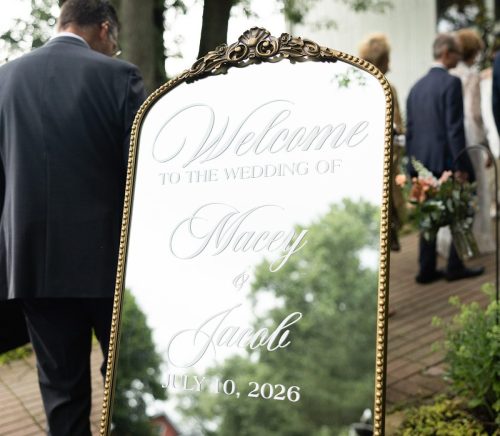 Newly Weds Design | Pittsburgh Wedding Sign Rental | Burgh Brides