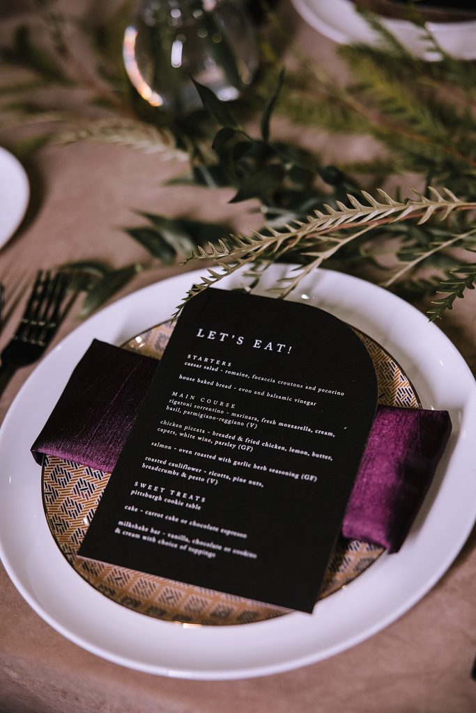 This Franklin on Penn Wedding is a Wintery Moodboard Dream | Burgh Brides | Kaitlin Powell Photography