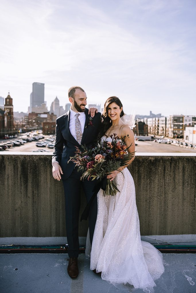 This Franklin on Penn Wedding is a Wintery Moodboard Dream | Burgh Brides | Kaitlin Powell Photography
