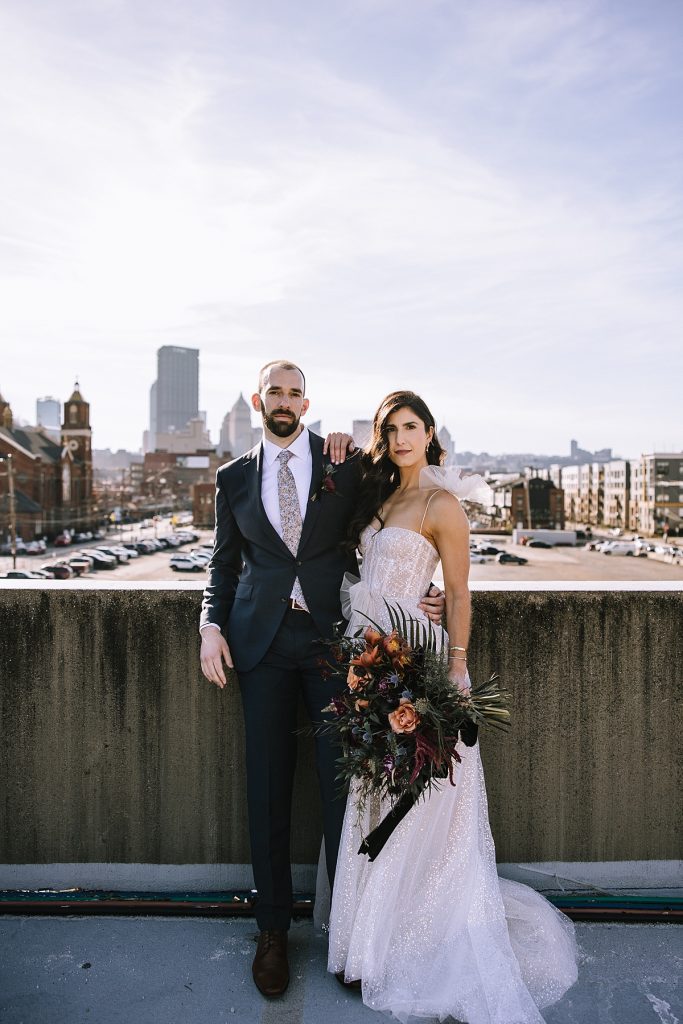 This Franklin on Penn Wedding is a Wintery Moodboard Dream | Burgh Brides | Kaitlin Powell Photography