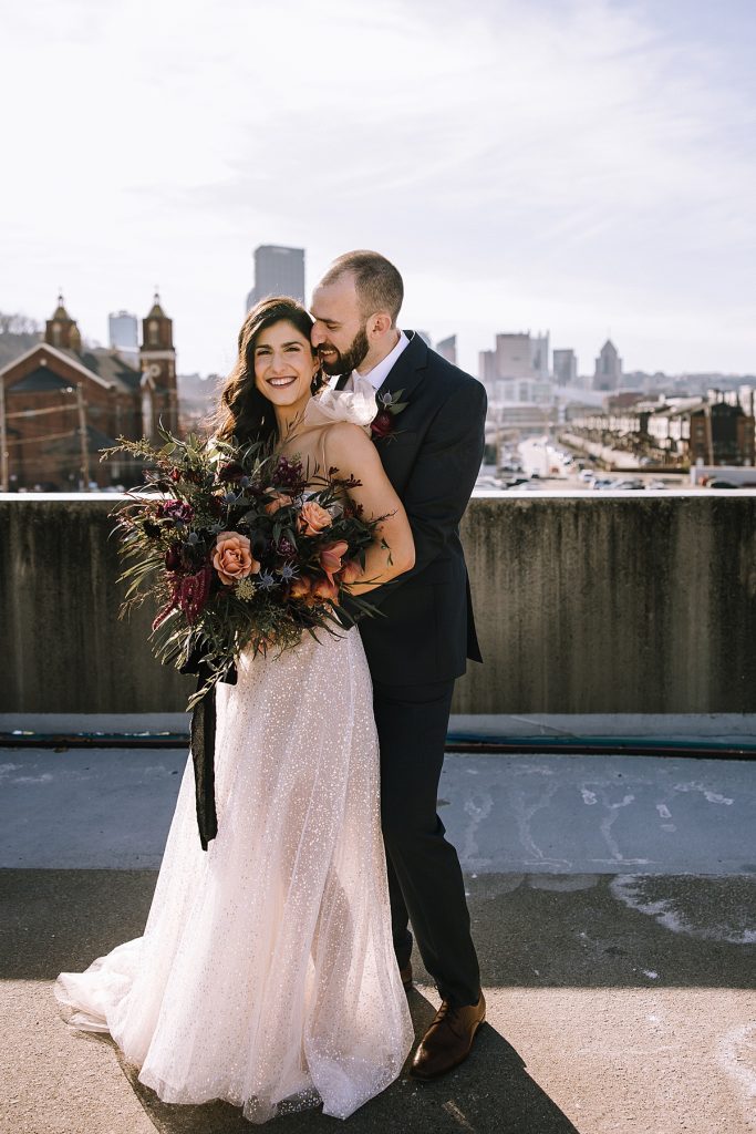 This Franklin on Penn Wedding is a Wintery Moodboard Dream | Burgh Brides | Kaitlin Powell Photography