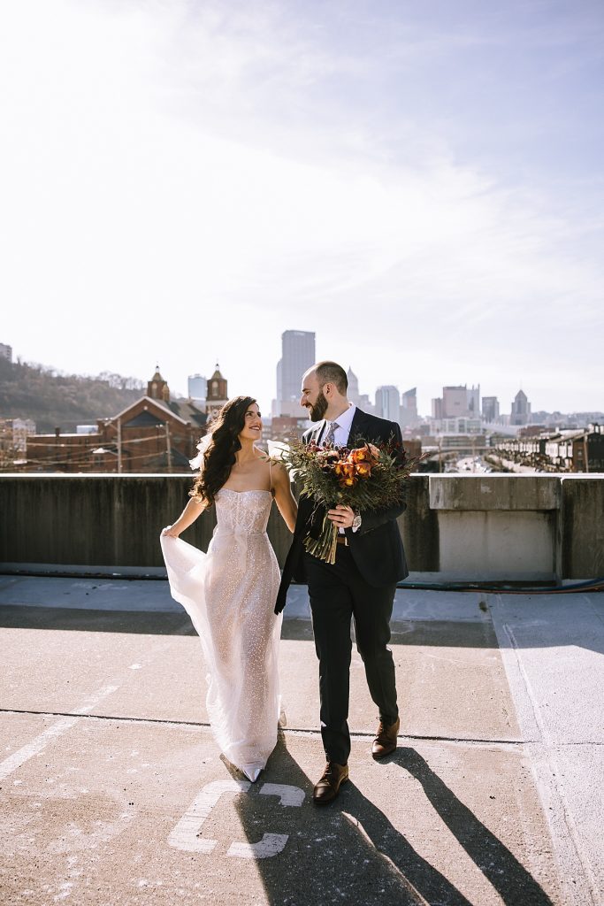 This Franklin on Penn Wedding is a Wintery Moodboard Dream | Burgh Brides | Kaitlin Powell Photography