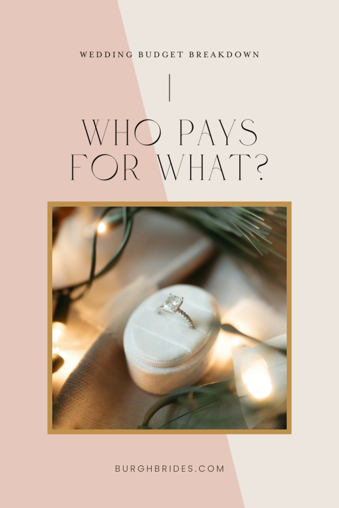 A Guide to Wedding Budgets - Who Pays for What? | Burgh Brides