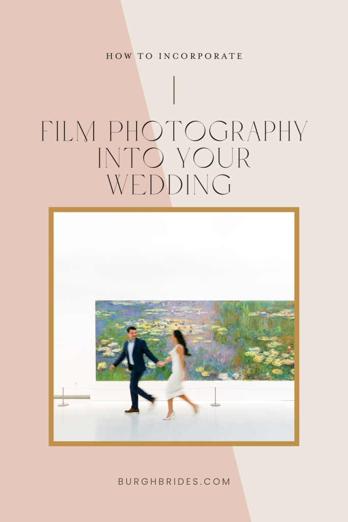 How To Incorporate Film Photography Into Your Wedding Day | Burgh Brides