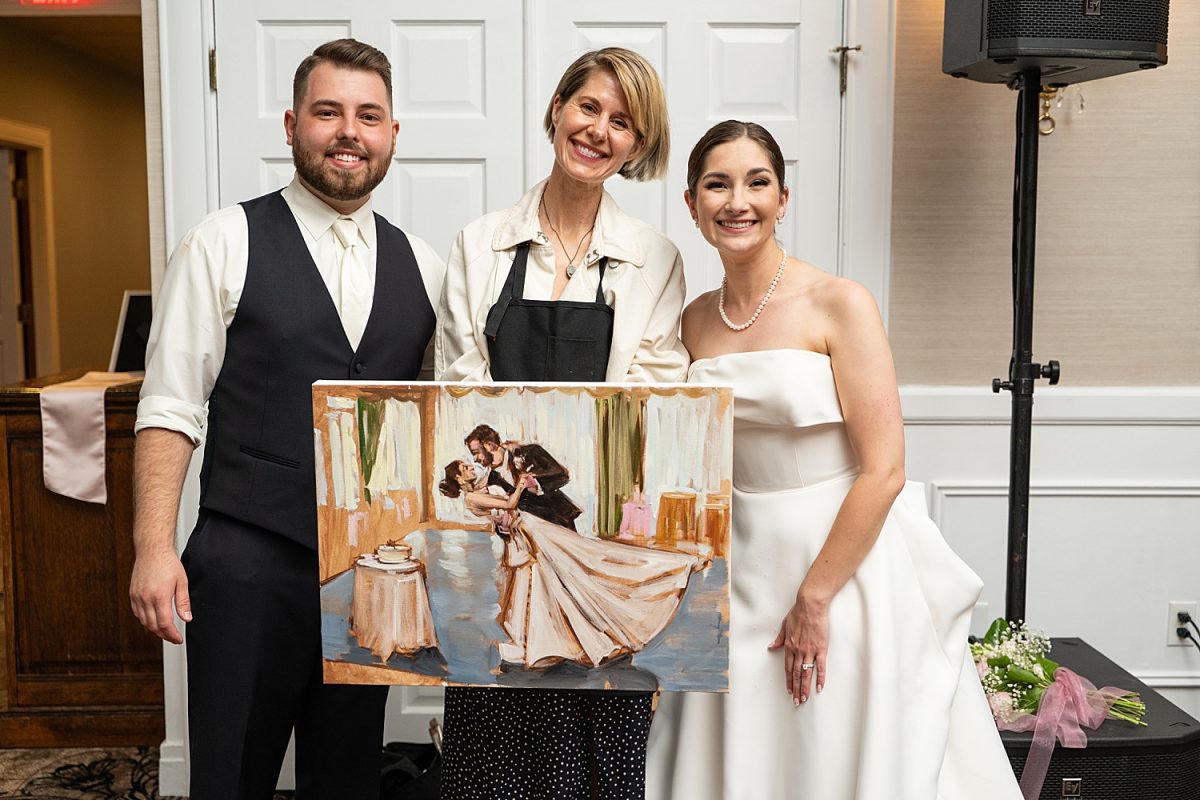 Tara Zalewsky Art: Live Painting | Live Pittsburgh Canvas Wedding Painter | Burgh Brides