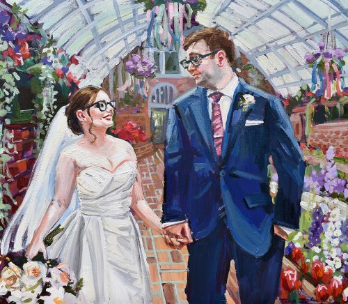 Tara Zalewsky Art: Live Painting | Live Pittsburgh Canvas Wedding Painter | Burgh Brides