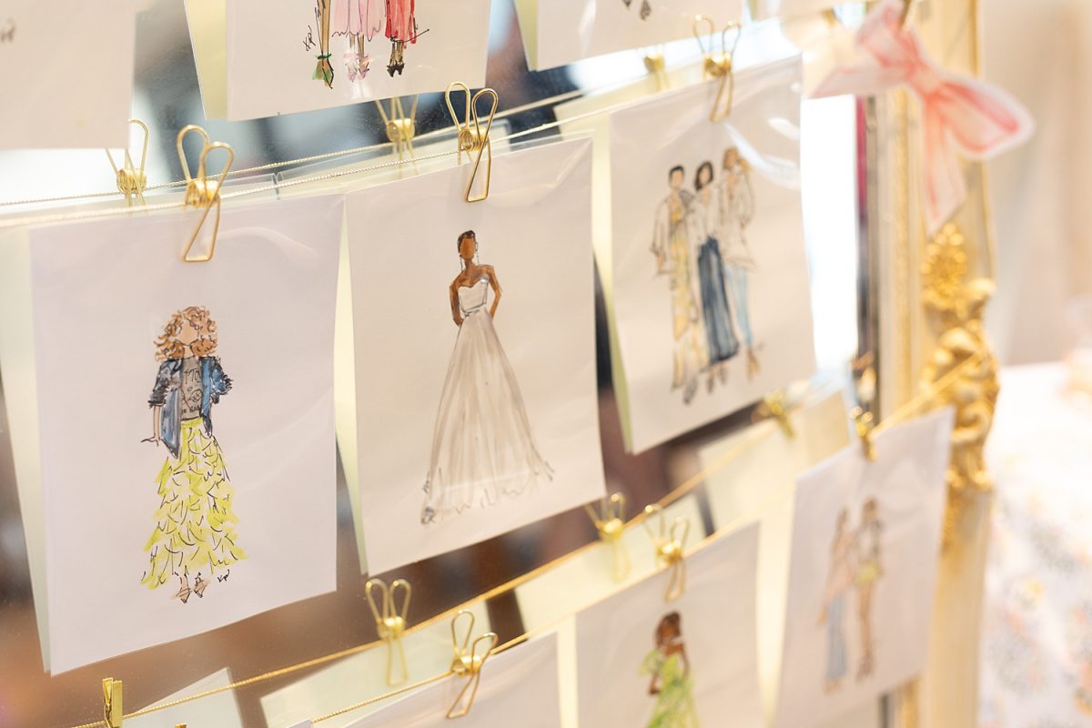 KP Illustrations | Pittsburgh Wedding Live Sketch Artist | Burgh Brides