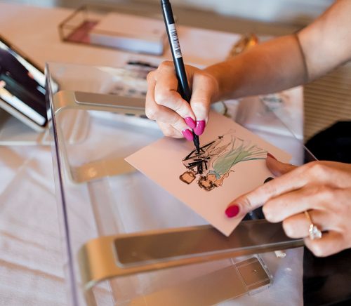 KP Illustrations | Pittsburgh Wedding Live Sketch Artist | Burgh Brides