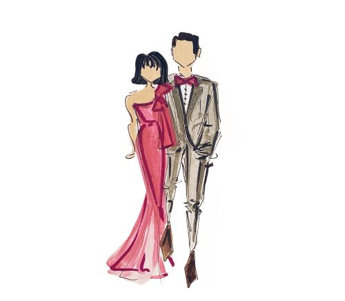 KP Illustrations | Pittsburgh Wedding Live Sketch Artist | Burgh Brides