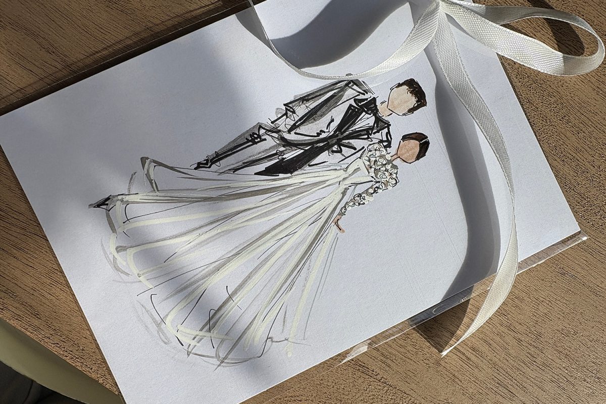 KP Illustrations | Pittsburgh Wedding Live Sketch Artist | Burgh Brides