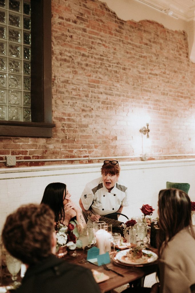 Rehearsal Dinner Party Puts Fresh Spin on the Classic Concept | The Rehearsal, Reimagined | Burgh Brides | Joyful Commons | Chef Alekka